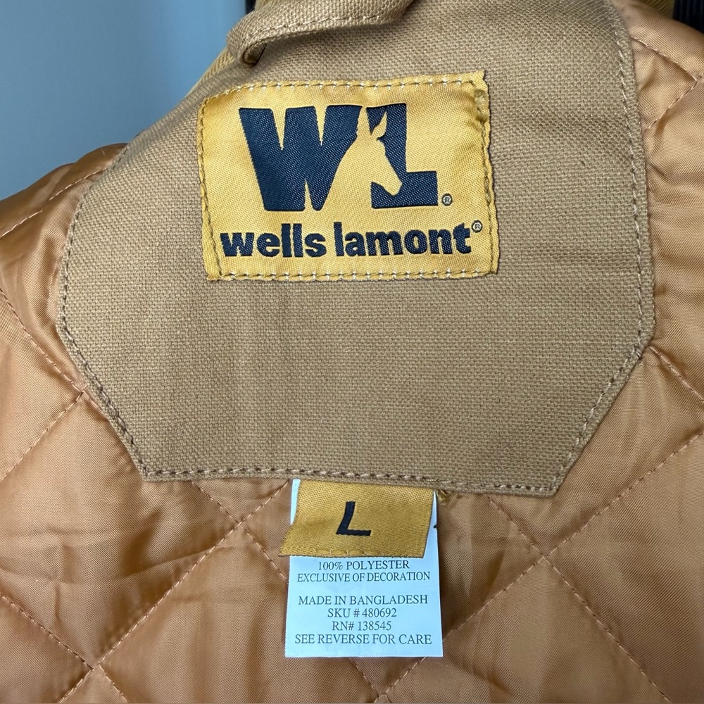 WELLS LAMONT Contractor Jacket NWOT - Picture 14 of 14